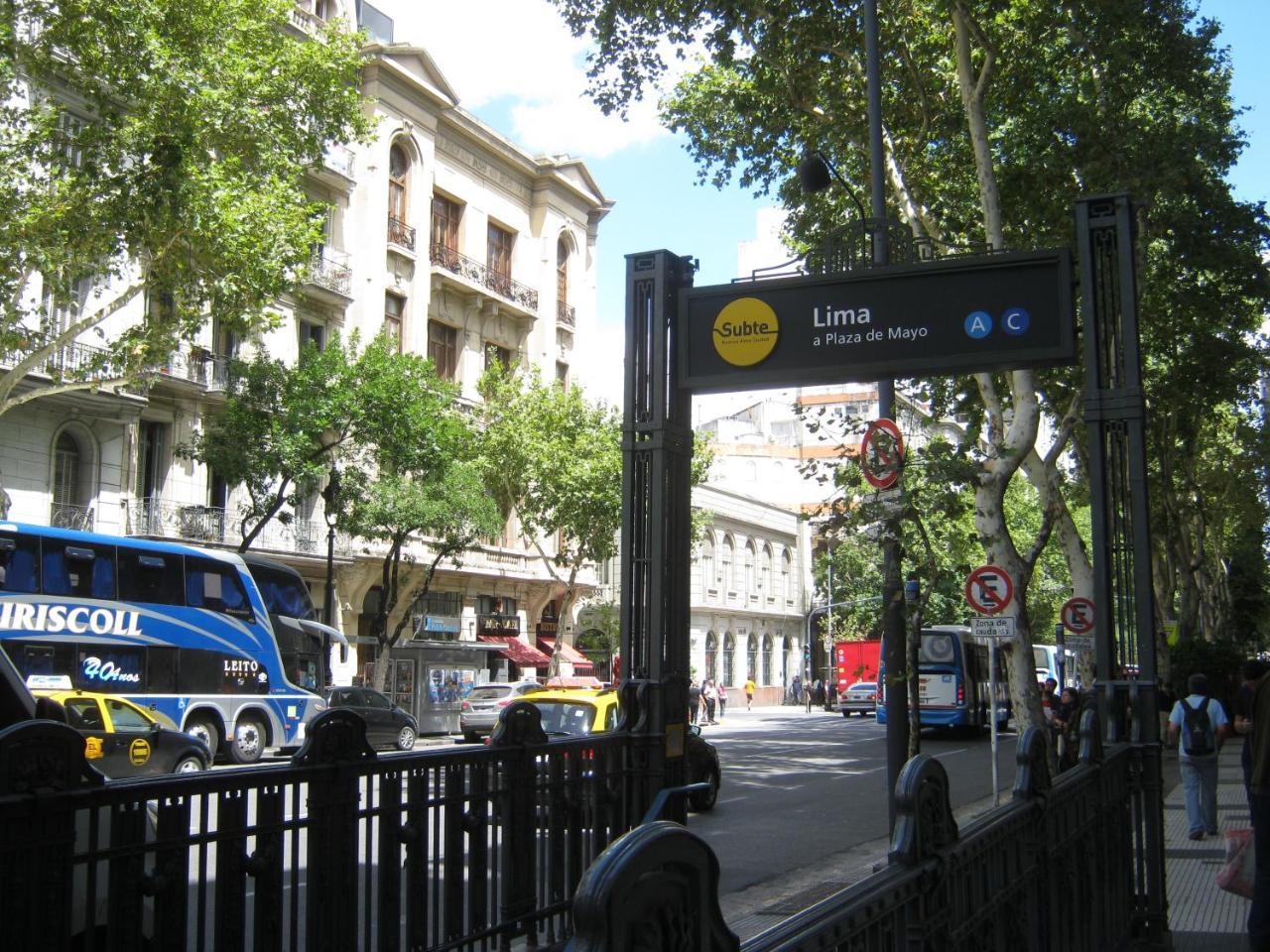 Monoambiente Ba Centro Apartment Buenos Aires Bagian luar foto